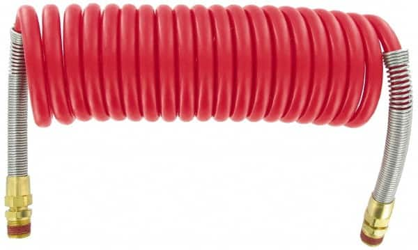 Coiled & Self Storing Hose: 3/8