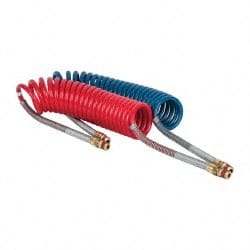 Coiled & Self Storing Hose: 3/8