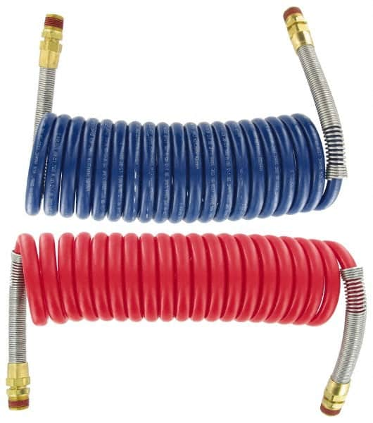 Coiled & Self Storing Hose: 3/8