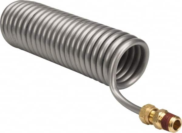 Coiled & Self Storing Hose: 4-1/2' Long, Parker NTA MPN:811537