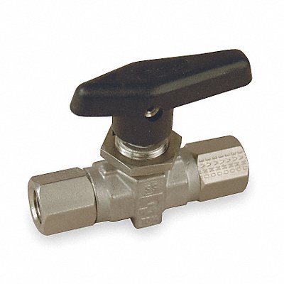 SS Ball Valve FNPT 3/8 in MPN:6F-B8LJ2-SSP