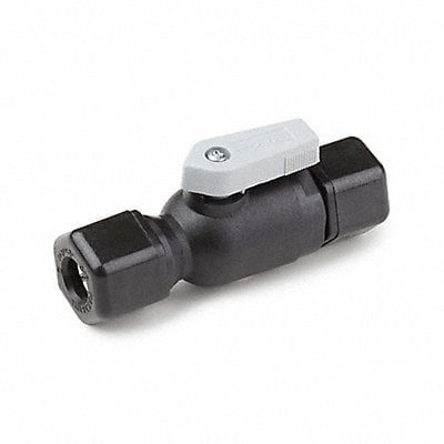 Ball Valve 1/4 x 1/4 Blk Poly MPN:FTPPB4VUC4