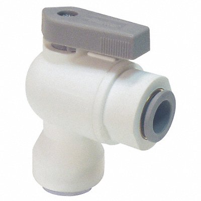 Acetal Ball Valve Push x Push 1/4 in MPN:LFPP4VEU4