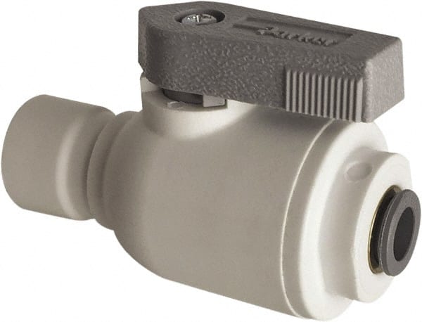 Union Connector Bi-Directional Manual Ball Valve: 3/8