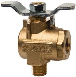 Standard Manual Ball Valve: 1/4