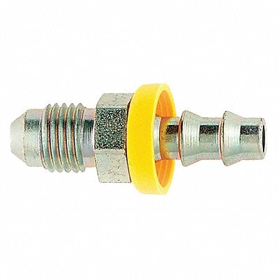 Hydraulic Hose Fitting Brass 9/16 -18 MPN:30382-6-6B