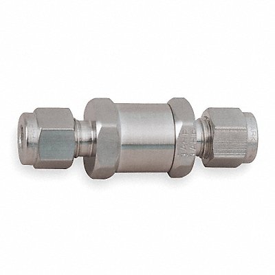 Poppet Check Valve 316 SS 1/8 Comp. MPN:2A-C2L-10-SS