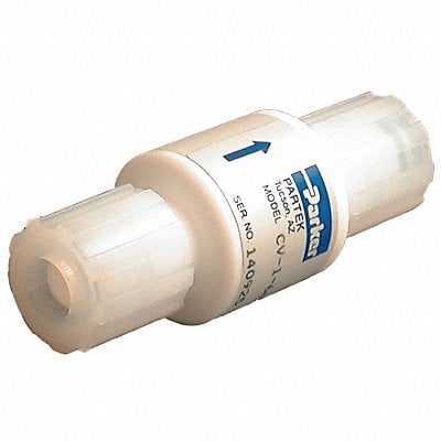 Inline Check Valve PTFE 1/2 PARGRIP MPN:CV-1-2288