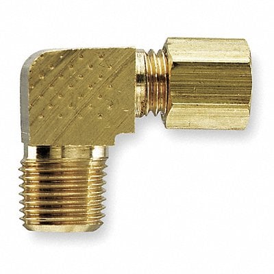 Elbow 90 Brass CompxM 5/8Inx1/2In PK10 MPN:169C-10-8