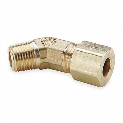 Elbow 45 Brass CompxF 3/8In PK10 MPN:179C-6-6