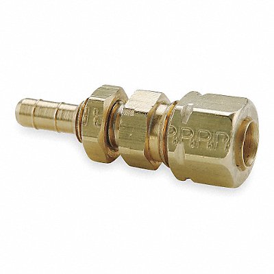 Bulkhead Union 0.250 In Brass MPN:22CABH-6-6