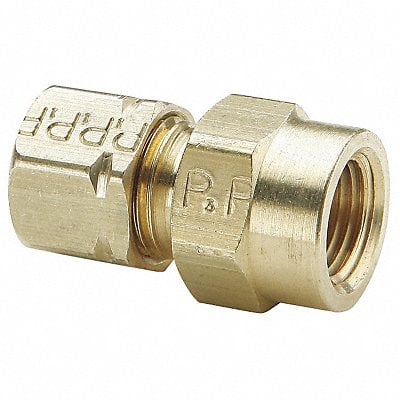 Connector Brass CompxF 1/8In PK10 MPN:66CA-2-2