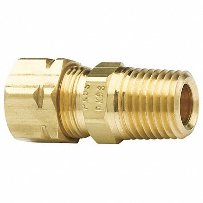 Connector Low Lead Brass CompxM 1/4In MPN:L68CA-4-4