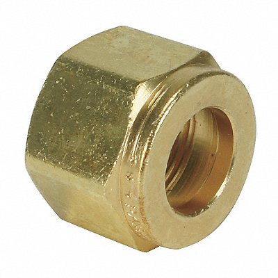 Tube Nut Brass Comp 3/4In MPN:12 BZ-B