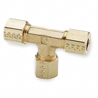 Union Tee Brass Comp 1/8In PK10 MPN:164C-2