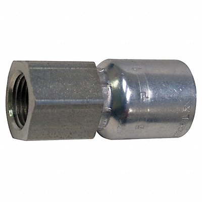 Crimp Fitting 1/4 I.D. 1/4 F NPTF MPN:10243-4-4