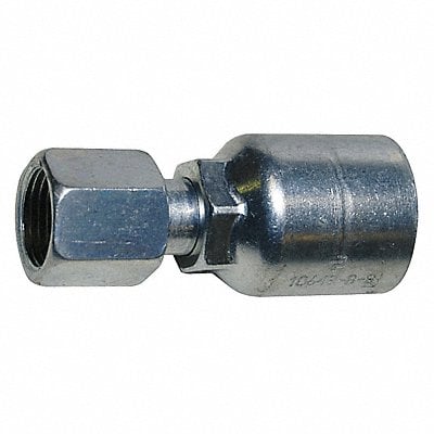 Crimp Fitting 5/8 I.D. 7/8 F JIC MPN:10643-10-10