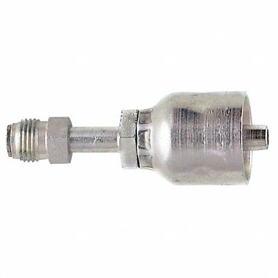 Crimp Fitting 5/16 I.D. 7/16 M Flare MPN:12843-4-4