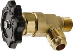 Flare x MNPTF End Connection Brass Truck Valve MPN:V409F-10-8