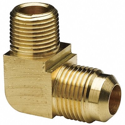 Elbow 45 Deg Low Lead Brass Flare MPN:L249F-4-4