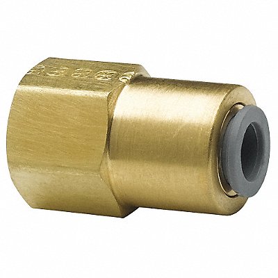 Female Flare Connector 45 Deg 1/4 Sz MPN:L66PLNF-4-4