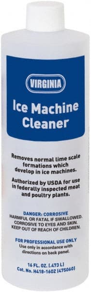 Ice Machine Cleaner, Metal Safe Ice Machine Cleaner & Scale Remover: 16 oz MPN:475060