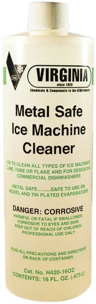 Ice Machine Cleaner, Metal Safe Ice Machine Cleaner & Scale Remover: 16 oz MPN:475068