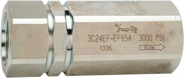 Hydraulic Control Check Valve: 1-5/8-12 Inlet, 90 GPM, 3,000 Max psi MPN:3C20EF-EF15