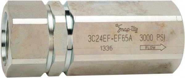 Hydraulic Control Check Valve: 1-5/8-12 Inlet, 90 GPM, 3,000 Max psi MPN:3C20EF-EF25