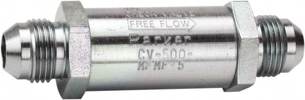 Hydraulic Control Check Valve: 1-5/16-12 Inlet, 1-5/16-12 Outlet, 100 GPM, 3,000 Max psi MPN:CV-1000-MFMF-5