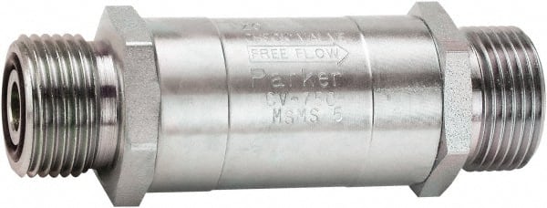 Hydraulic Control Check Valve: 1-7/16-12 Inlet, 1-7/16-12 Outlet, 100 GPM, 3,000 Max psi MPN:CV-1000-MSMS-5