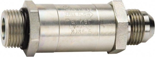 Hydraulic Control Check Valve: 3/4-16 Inlet, 3/4-16 Outlet, 50 GPM, 3,000 Max psi MPN:CV-500-MOMF-5