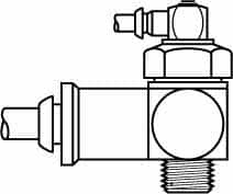 Hydraulic Control Blocker Valve: 1/4