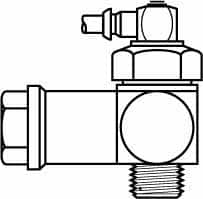 Hydraulic Control Blocker Valve: 1/8