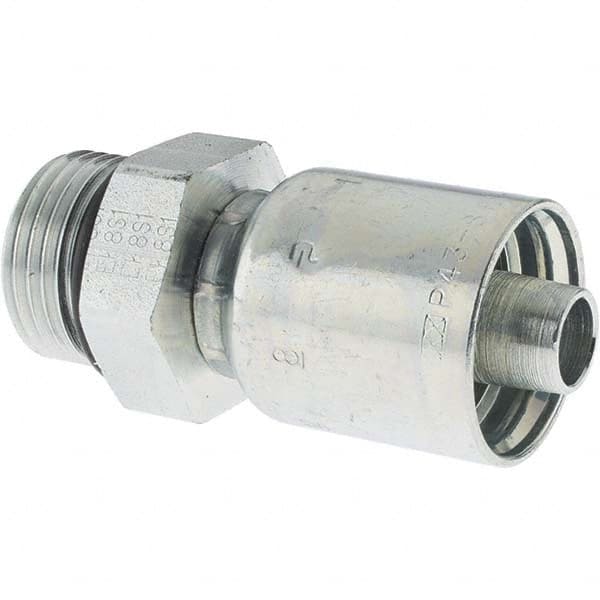 Hydraulic Hose Male Rigid Fitting: 8 mm, 1-1/16-12 MPN:BD10543-12-8