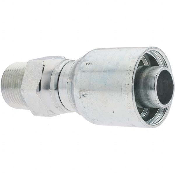 Hydraulic Hose Male NPTF Pipe Swivel Fitting: 1