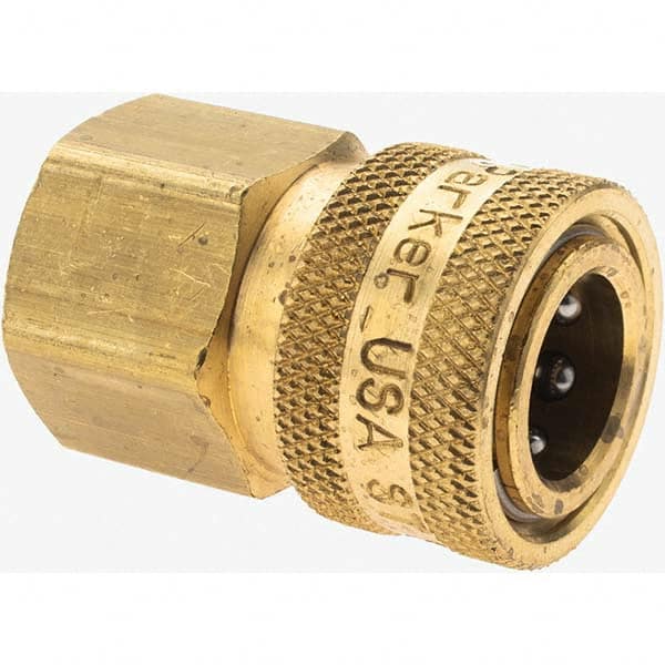 Hydraulic Hose Coupler: 6 mm, 3/8-18 MPN:BST-3-787