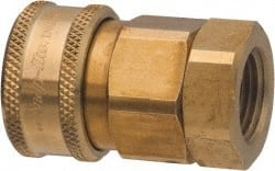 Hydraulic Hose Valve Fitting: 1/4