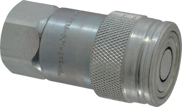 Hydraulic Hose Coupler: No Lock Female Pipe Thread Coupler1/2