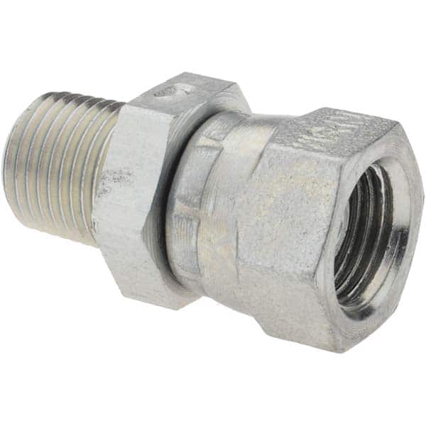 Hydraulic Hose Swivel Adapter: 2 mm, 7/16-20, 6,000 psi MPN:KP68311