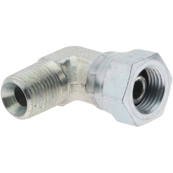 Hydraulic Hose Swivel Adapter: 2 mm, 1/8-27, 6,000 psi MPN:KP68313