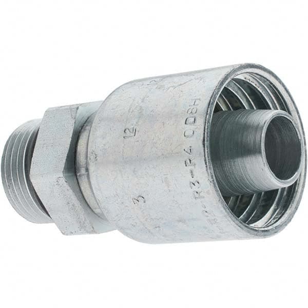 Hydraulic Hose Male Straight Thread O-Ring Fitting: 0.75