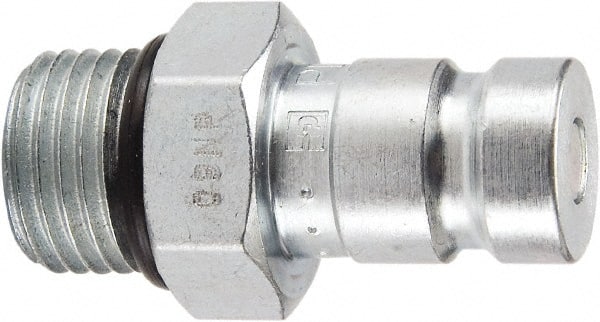 Hydraulic Hose Male Pipe Rigid Nipple Fitting: 1/8