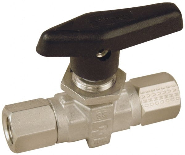 2-Way Manual Ball Valve: 1/8