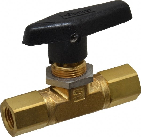 2-Way Manual Ball Valve: 1/4