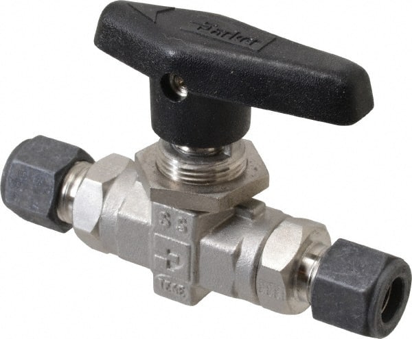 2-Way Manual Ball Valve: 3/8