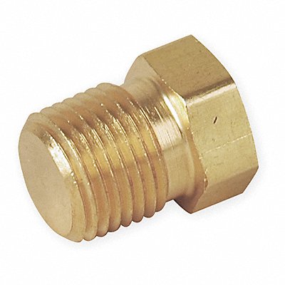 Hex Head Plug Bright Brass 3/4 in MPN:12 PH-B