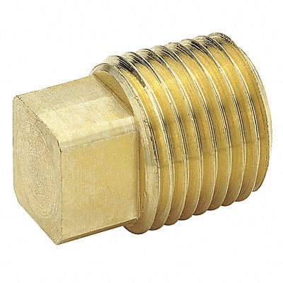 Square Head Plug Brass 3/4 in MNPT MPN:VS211P-12