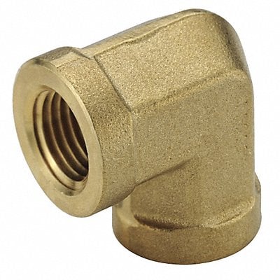 90 Extruded Elbow Brass 3/8 in MNPT MPN:1200P-6-6