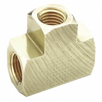 Extruded Tee Brass 3/4 in Pipe Size FNPT MPN:2203P-12